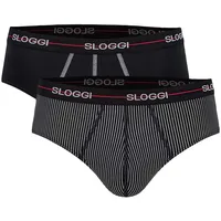 Sloggi Herren Slip 2er Pack Start midi C2P box,