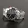 Festina F20457/3 36,5mm Edelstahlgehäuse silber Sportarmband schwarz
