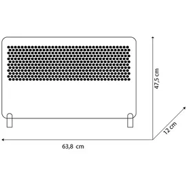 Olimpia Splendid Konvektorheizung | CALEO 2 | 2000 W | 60 m3