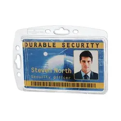 DURABLE Ausweishalter Hartbox transparent 10 St.