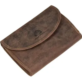 GREENBURRY Vintage Geldbörse Damen braun