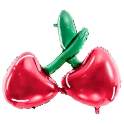 Folienballon Kirsche