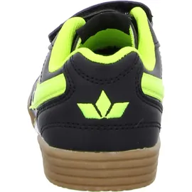 Brütting Lico Bernie V Hallenschuhe, Schwarz Lemon, 34 EU