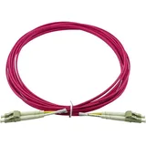 BlueOptics QK737A kompatibles LC-LC OM4 Patchkabel 50 Meter