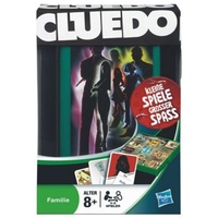 Hasbro 29193100 - Cluedo Kompakt - Reisespiel