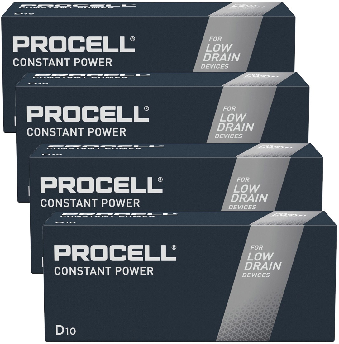 Duracell Procell Constant Alkaline LR20 Mono D Batterie MN 1300 1,5V 40 Stk. (Bo...