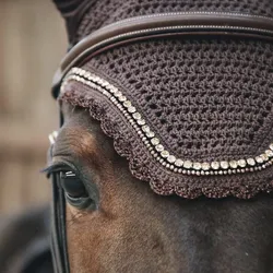 Fliegenhaube Wellington stone & pearl schwarz Cob COB