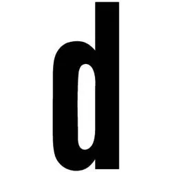 RZB Buchstabe d