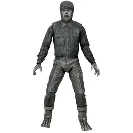 NECA - Universal Monsters Ultimate Wolf Man B&W 7 Actionfigur, Weiß