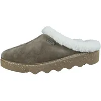 Rohde Damen Hausschuhe Pantoffeln Leder Foggia Hausschuh, braun 38 EU