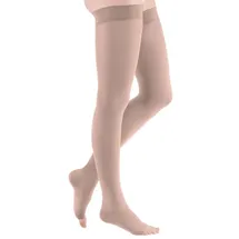 MEDI GMBH & CO. KG mediven comfort CCL2 AG Kompressionsstrümpfe normal (72-83 cm) o. Fußspitze Noppenhaftband 1 St