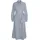 ALBA MODA Midikleid Blau/Weiß 40