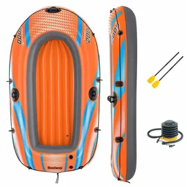 BESTWAY Schlauchboot Mit Paddeln Und Luftpumpe 196x106 cm - Multicolor - One Size