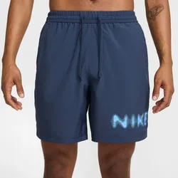 Nike NK FORM Dri-Fit 7IN UL SWOOSH Herren Sport-Shorts blau - XL