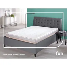fan Big Komfort Plus Topper 90 x 200 cm weiß