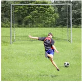 sportnow Fußballtor Grau 300 x 120 x 200 cm