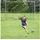 sportnow Fußballtor Grau 300 x 120 x 200 cm