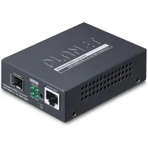 Planet Web/SNMP Man 10/100/1000Base-T to MiniGBIC Converter Schwarz