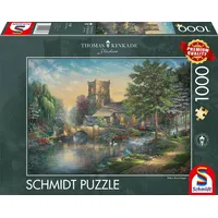 Schmidt Spiele Willow Wood Chapel Puzzle, 1000 Teile