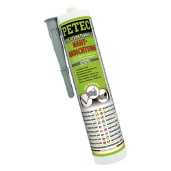 PETEC 94131 Multifunktionelle Nahtabdichtung Grau Flasche 310ml Versiegeln Abdichten