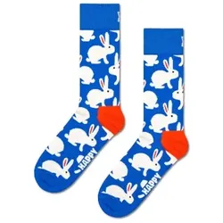 Happy Socks Fun Bunny Sock Blau Baumwolle Gr 41/46