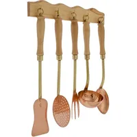 Ich-zapfe Küchenset, Kochbesteck set - Mit Holzhalter