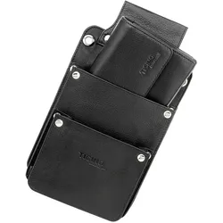 Klöhn Lederwaren  Kellner Taschenköcher Tim in Schwarz, Gr. One Size