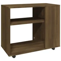 VidaXL Beistelltisch Braun Eiche 70x35x55 cm Holzwerkstoff