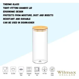 wilmax england Vorratsglas 1500 ml