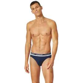 SCHIESSER Slip Schwarz / Dunkelblau 3XL 6er Pack