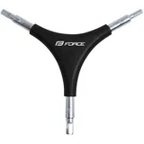 Force Dreiarm-Schlüssel Inbus 4/5/6 mm, schwarz