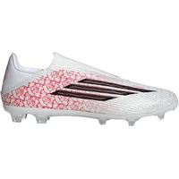 adidas F50 League Laceless FG/MG Cloud White / Core Black / Lucid Red 46 2/3
