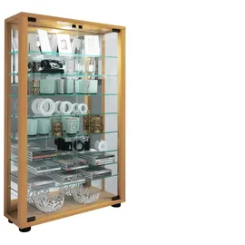 VCM Vitrine Lumo 59 x 18 x 91,3 cm Mehrfarbig