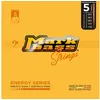Markbass Saiten, Energy Series Strings 5s 45-130 - Saitensatz für 5-Saiter E-Bass