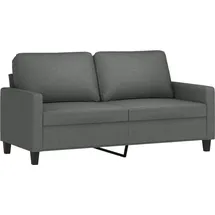 vidaXL 2-Sitzer-Sofa Dunkelgrau 140 cm Stoff