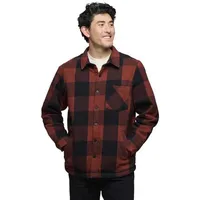 Black Diamond Project Lined Flannel Langarmhemd - Iron Red