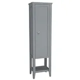 Vitra Valarte Hochschrank 53,5 x 39,5 x 196,5 cm, rechts, bodenstehend, Korpus grau matt