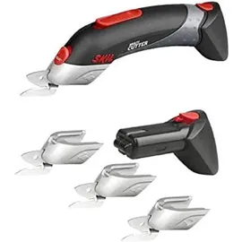 SKIL Akku Schere Multi-Cutter 2900 AJ + 4 Scherenkäpfe 2 Akkus, Schneidwerkzeug