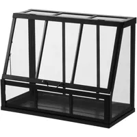 IKEA Gewächshaus Alu Anthrazit 0 mm 0,45 m2