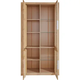 OTTO home Vitrine ZARA 100 x 40 x 190 cm Beige