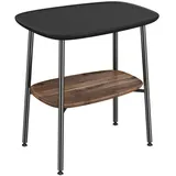 Vitra Plural Schwarz Walnuss 56,5 x 41,5 x 59 cm