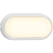 Nordlux Cuba Bright Oval 2019191001 LED-Außenwandleuchte EEK: E (A - G) LED LED 14 W Weiß