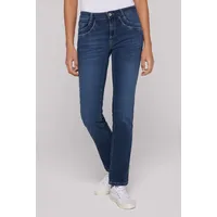 Soccx Damen, Jeans, RO:My regular fit, Dark Blue/Taschen 26