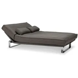 Innovation Living Schlafsofa Stoff Dark Grey