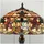 Elstead Lighting Kami Tiffany Tischlampe Bunt 2 St.