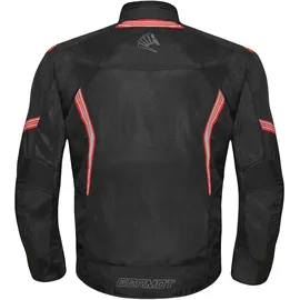Germot Mistral Textiljacke, schwarz-rot, - M