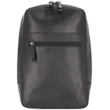 LEONHARD HEYDEN Umhängetasche Leder 20 cm in schwarz