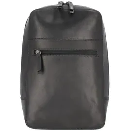 LEONHARD HEYDEN Umhängetasche Leder 20 cm in schwarz