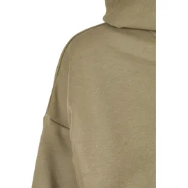 URBAN CLASSICS Oversized Cropped Kapuzenpullover Khaki 5XL