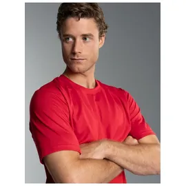 TRIGEMA T-Shirt "TRIGEMA T-Shirt aus 100% Baumwolle", Jungen, Gr. XS, braun (kirsch), Single Jersey, 100% Baumwolle, Basic, lang, Rundhals, Shirts T-Shirt